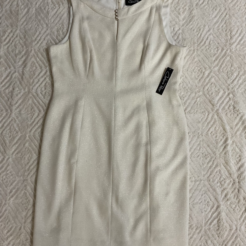 Chic White Mini Dress chelsea rose